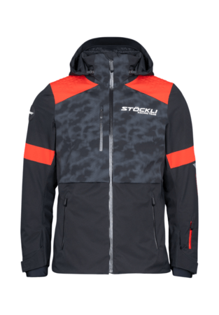 Lyžiarska bunda Stöckli Skijacket WRT Black/Red