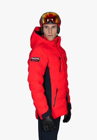Bunda Stöckli Skijacket WRT Cross Red-Black