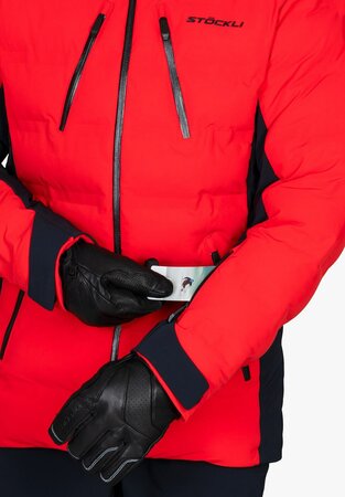 Bunda Stöckli Skijacket WRT Cross Red-Black