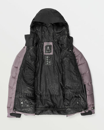 Zimná bunda Volcom Puﬄeup Jacket Dusty Lavender