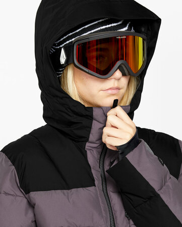 Zimná bunda Volcom Puﬄeup Jacket Dusty Lavender