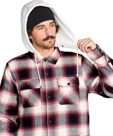 Zimná bunda Volcom Enson Ins Riding Flannel