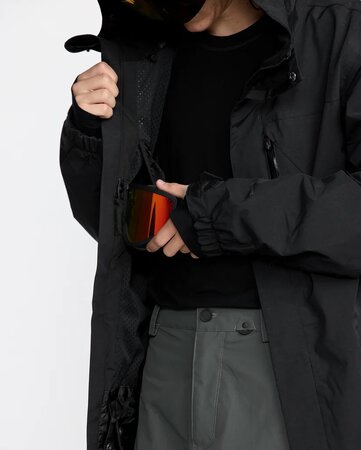 Zimná bunda Volcom L Gore-Tex Jacket Black