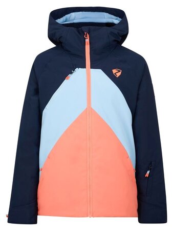 Lyžiarska bunda Ziener Armida-Z Junior Navy/Orange