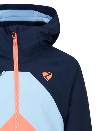 Lyžiarska bunda Ziener Armida-Z Junior Navy/Orange