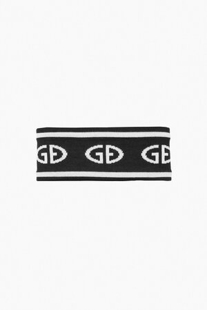 Čelenka Goldbergh Tiara Headband Black/White