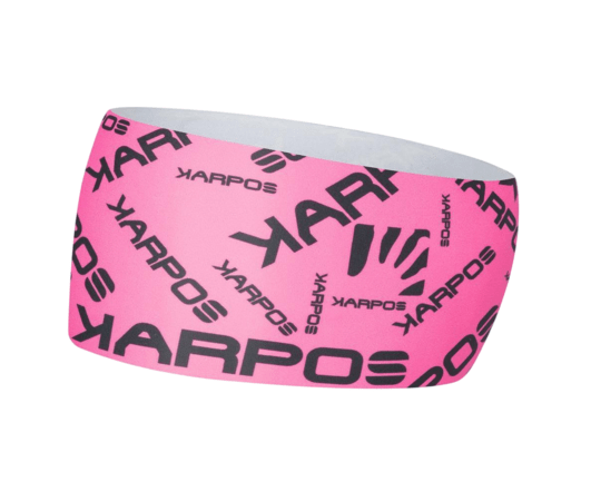 Čelenka Karpos Pelmo Headband Pink Power/Woodland Gray