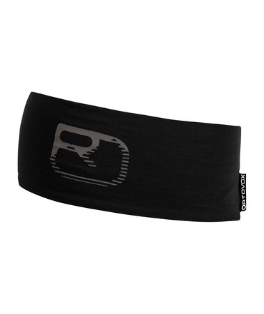 Čelenka Ortovox 120 Cool Tec Logo Headband Black Raven