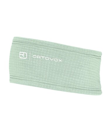 Čelenka Ortovox Fleece Grid Headband Green Acid