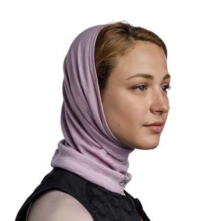 Nákrčník Buff Merino Midweight Melange Lilac Sand
