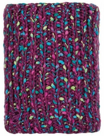 Buff Neckwarmer Knitted Polar fleese Yssik Amaranth Purple
