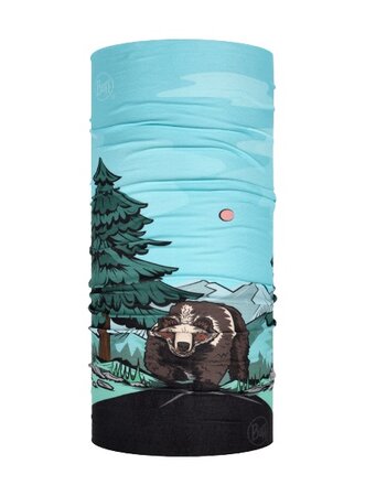 Nákrčník Buff Original Ecostretch Bear Blue