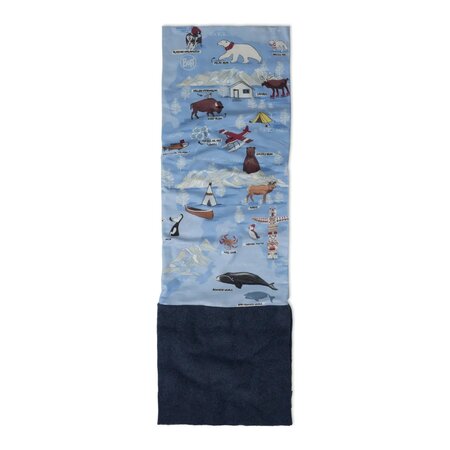 Nákrčník Buff Polar Imus Washed Blue