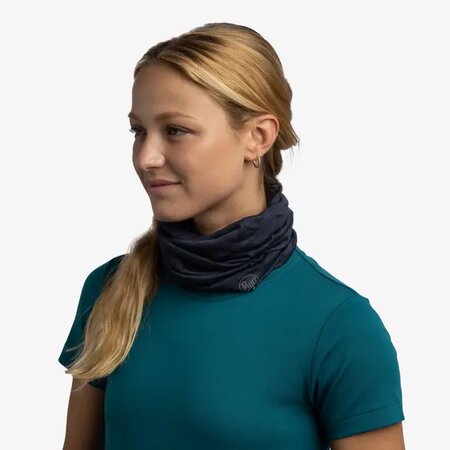 Nákrčník Buff Merino Lightweight Neckwear Solid Night Blue