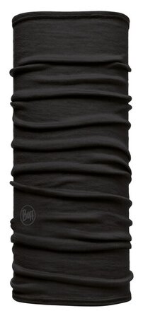 Nákrčník Buff Wool Junior a Child Lightweight Solid Black