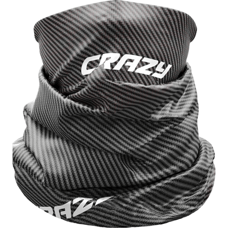Nákrčník Crazy Idea Neck Gaiter Light Black 24/25