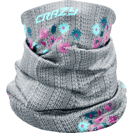 Nákrčník Crazy Idea Neck Gaiter Light Winter Flower Nákrčník Crazy Idea Neck Gaiter Light Winter Flower