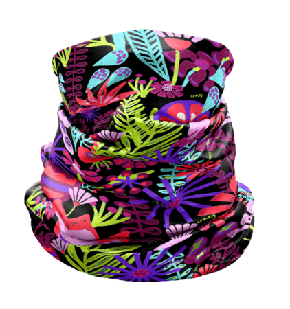 Nákrčník Crazy Idea Wild Garden