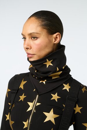 Nákrčník Goldbergh Anzu Neckwarmer Black/Gold