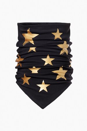 Nákrčník Goldbergh Anzu Neckwarmer Black/Gold