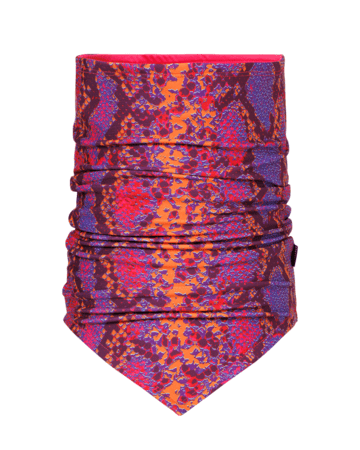 Nákrčník Goldbergh Cobra Neckwarmer Snake Pink