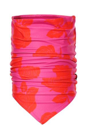 Nákrčník Goldbergh Desriee Neckwarmer Romantic Rose Orange