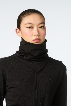 Nákrčník Goldbergh Gaia Neckwarmer Black