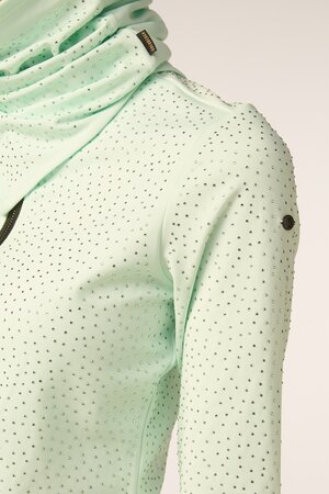Nákrčník Goldbergh Gaia Neckwarmer Matcha Mint
