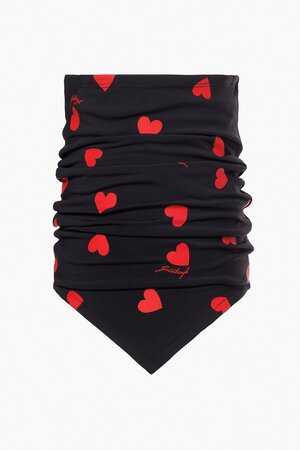 Nákrčník Goldbergh Kouki Neckwarmer Black/Flame