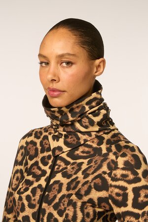 Nákrčník Goldbergh Ocelot Neckwarmer Jaguar