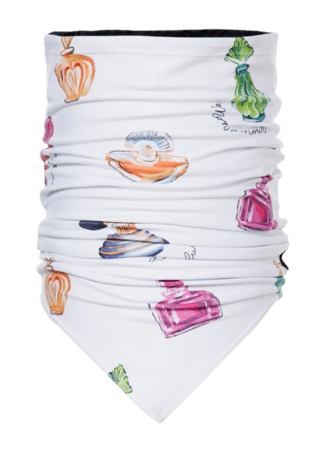 Nákrčník Goldbergh Odeur Neckwarmer Perfume White