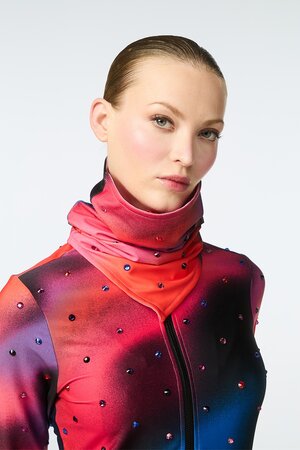 Nákrčník Goldbergh Rinzu Neckwarmer Night Runner Bold