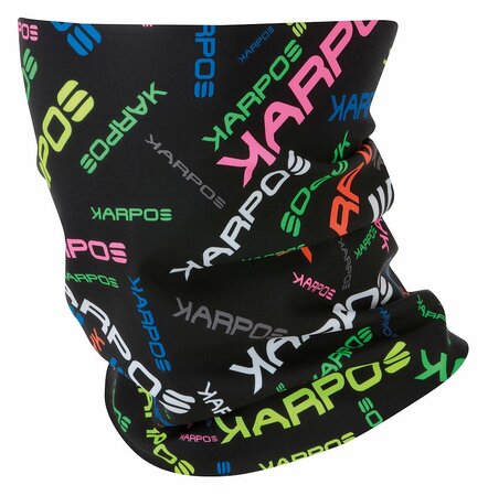 Nákrčník Karpos Pelmo Čierna/Multikolor