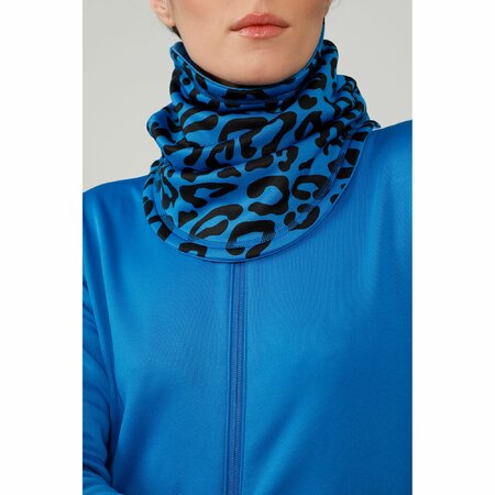 Nákrčník Fleece Turtle Neck Leopard King Blue