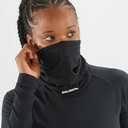 Nákrčník Salomon RS Warm Tube Deep Black
