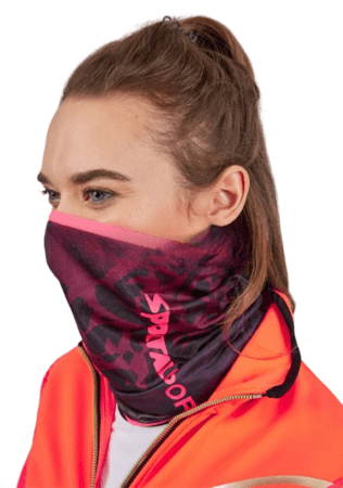 Nákrčník Sportalm Camou Neon Pink