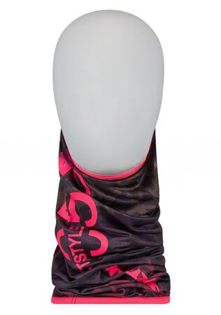 Nákrčník Sportalm Camou Neon Pink