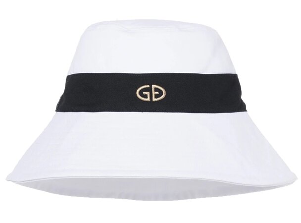 Klobúk Goldbergh Chapeau Bucket Hat White