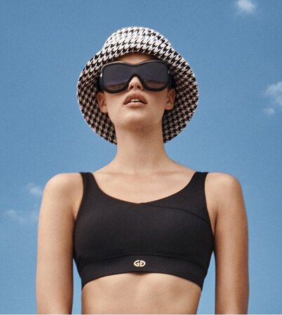 Klobúk Goldbergh Krissy Bucket Hat White