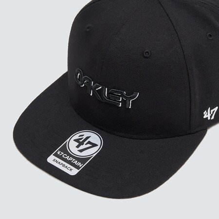 Šiltovka Oakley 47 Oakley B1B Ellipse Hat Blackout