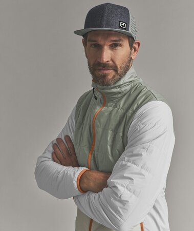 Šiltovka Ortovox Logo Air Trucker Cap Green Sage