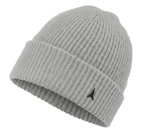 Zimná čiapka Atomic Double Cuff Knit Beanie Light Grey Heather
