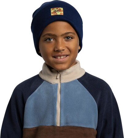 Čiapka Buff Knitted Beanie Bery Midnight