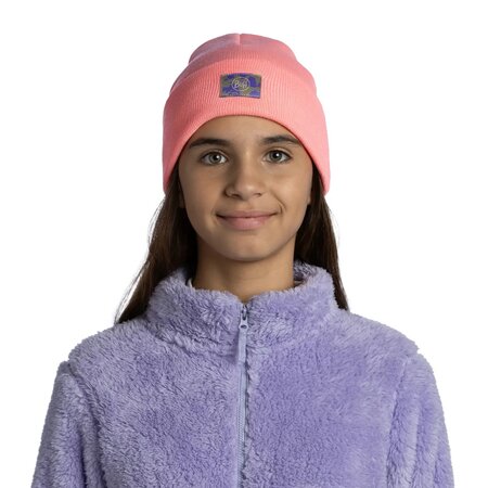 Čiapka Buff Knitted Beanie Bery Rose Pink