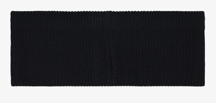 Čelenka Buff Crossknit Headband Solid Black Čelenka Buff Crossknit Headband Solid Black