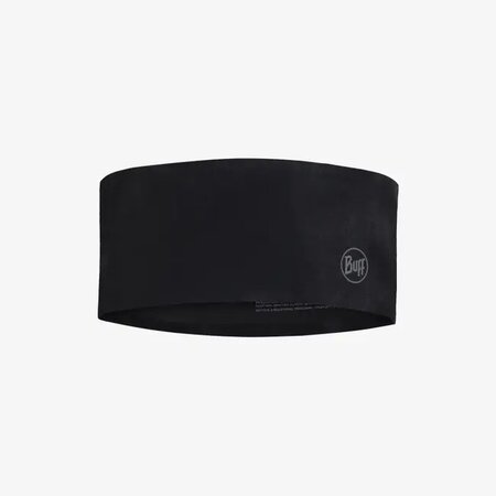 Čelenka Buff ThermoNet® Headband Solid Black Čelenka Buff ThermoNet® Headband Solid Black