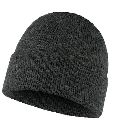 Čiapka Buff Knitted Beanie Jarn Graphite