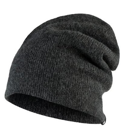 Čiapka Buff Knitted Beanie Jarn Graphite