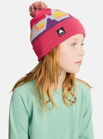 Zimná čiapka Burton Kids' Recycled Echo Lake Beanie Azalea Pink