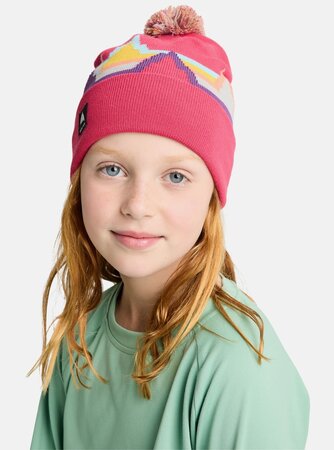 Zimná čiapka Burton Kids' Recycled Echo Lake Beanie Azalea Pink